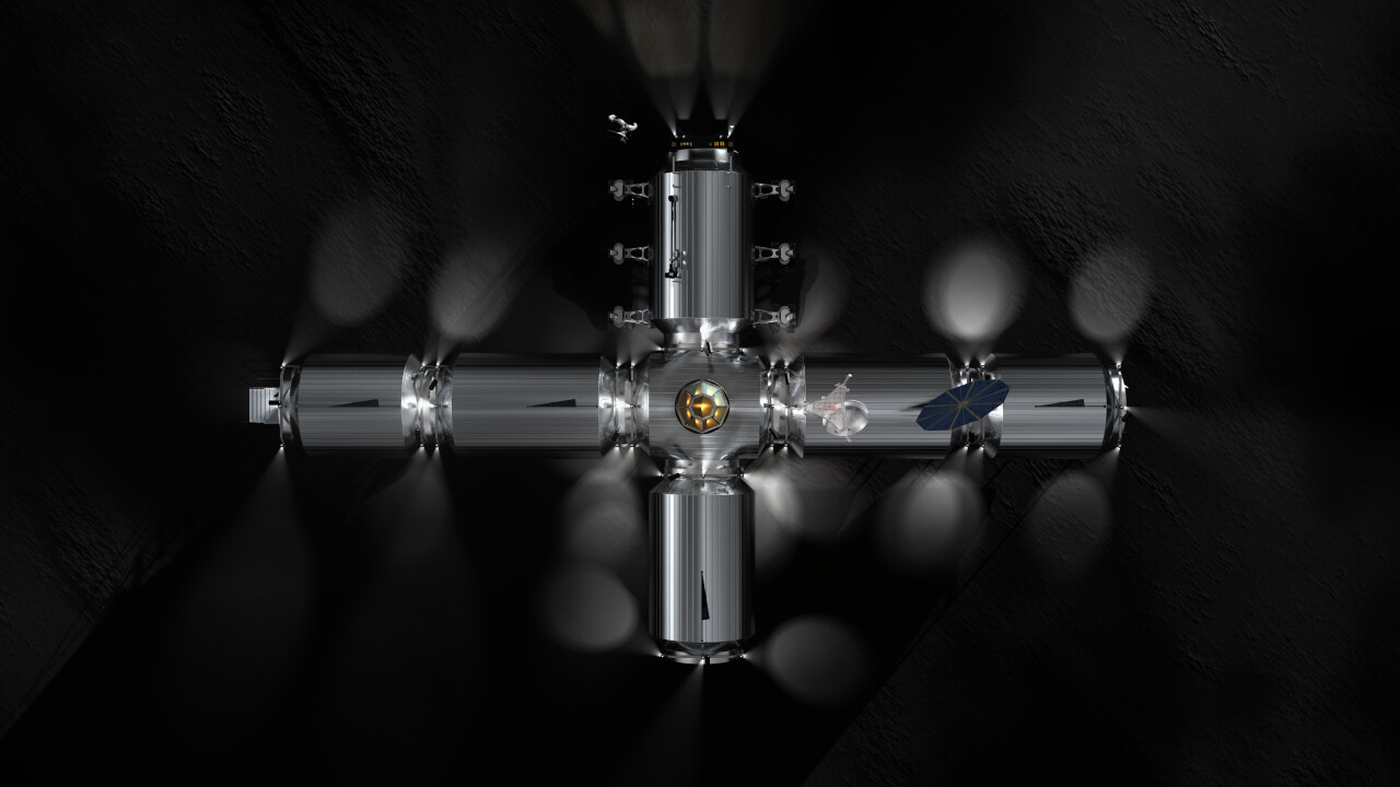 Lunar Hab - Top view.