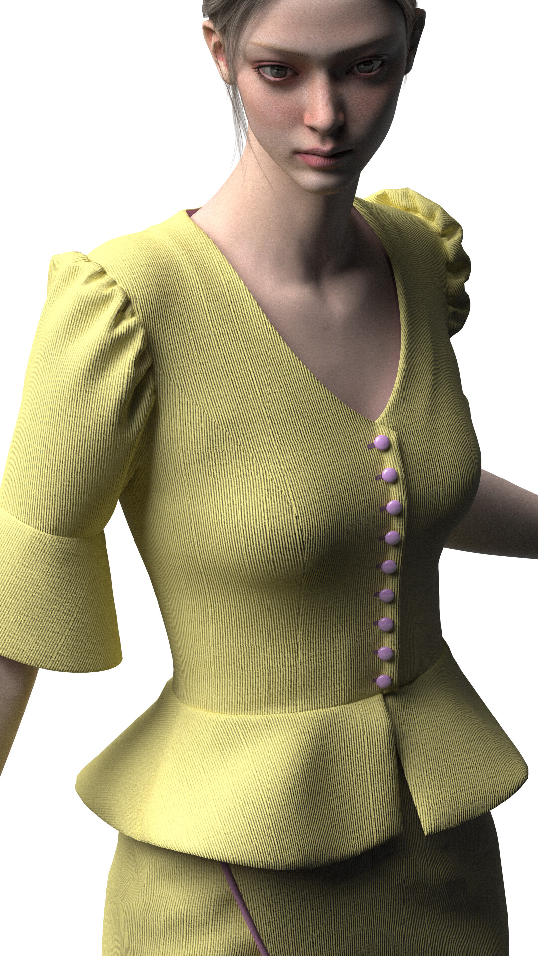 Peplum skirt 3d best sale