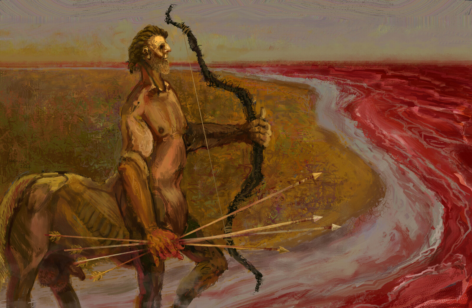 Chiron the centaur. Wisest of all. 