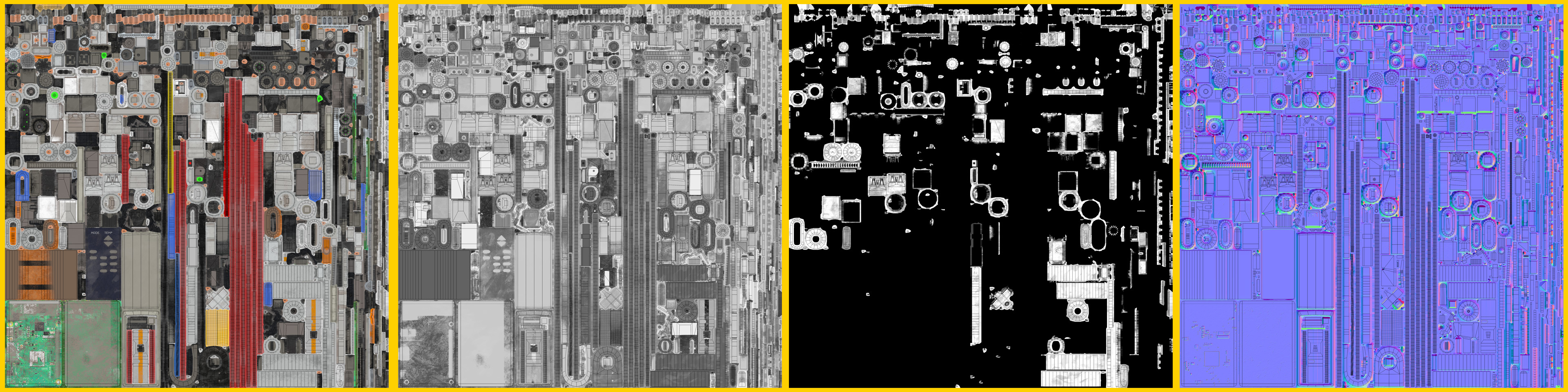 Electronic Parts Textures