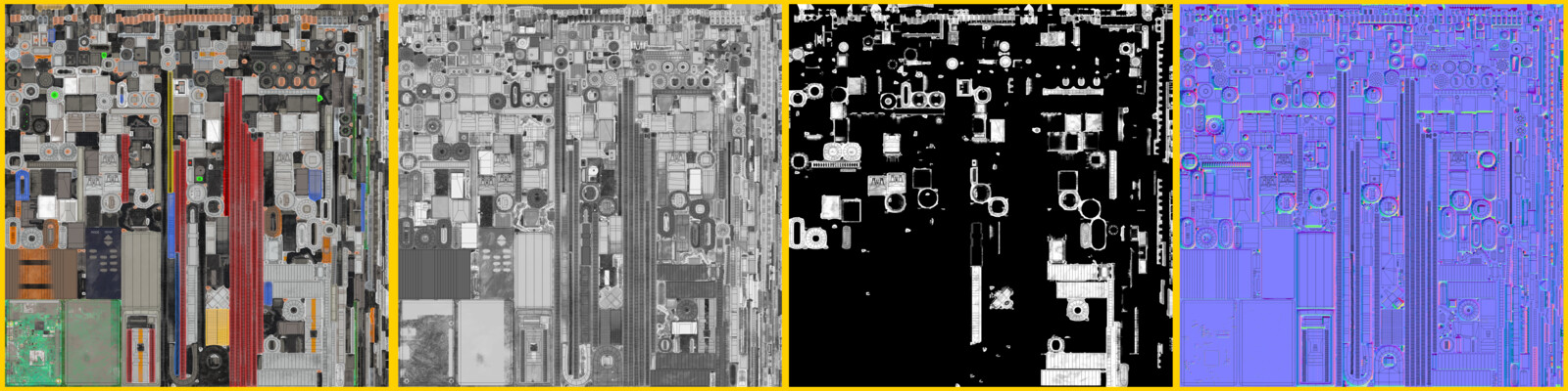 Electronic Parts Textures