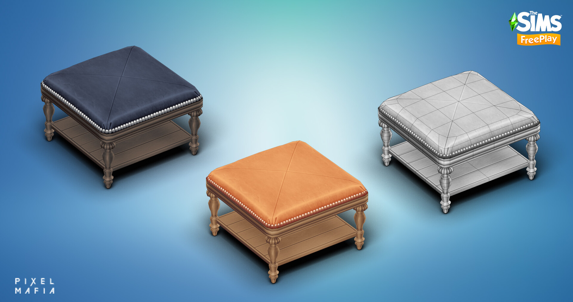 PIXEL MAFIA SIMS Freeplay Cabin Set