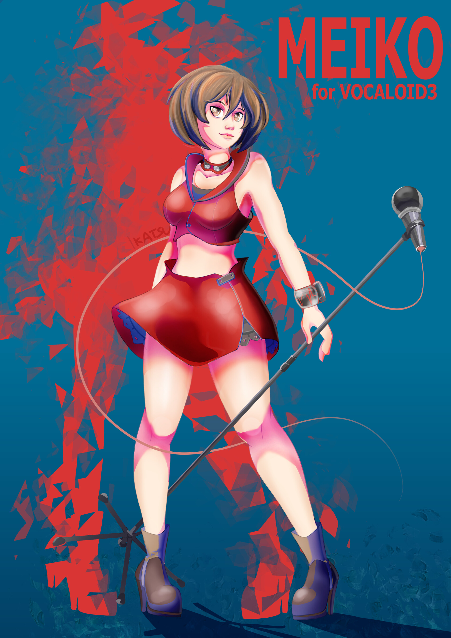 ArtStation - Meiko V3 (fanart)