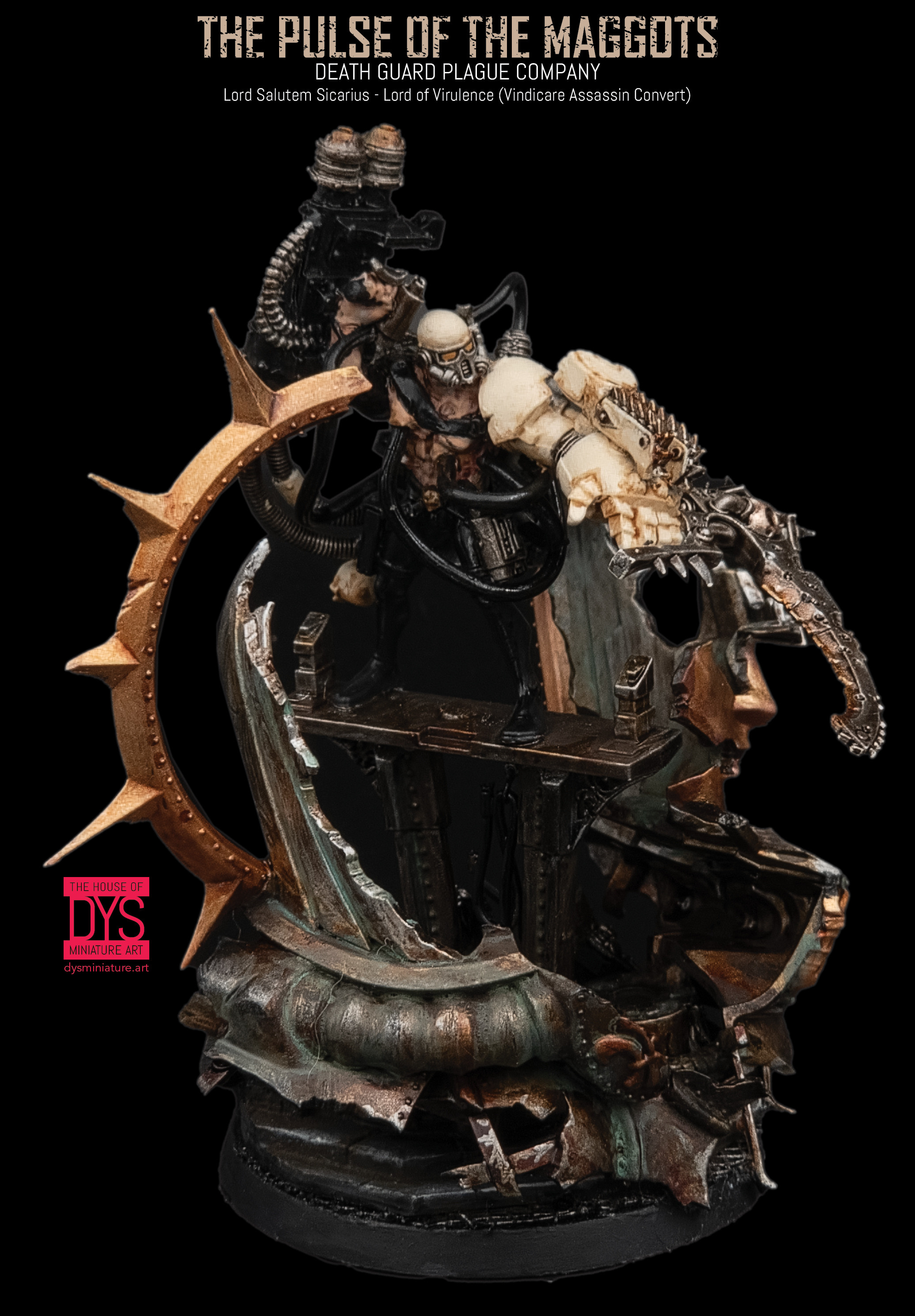 Lord Salutem Sicarius - Lord of Virulence (Vindicare Assassin Convert)