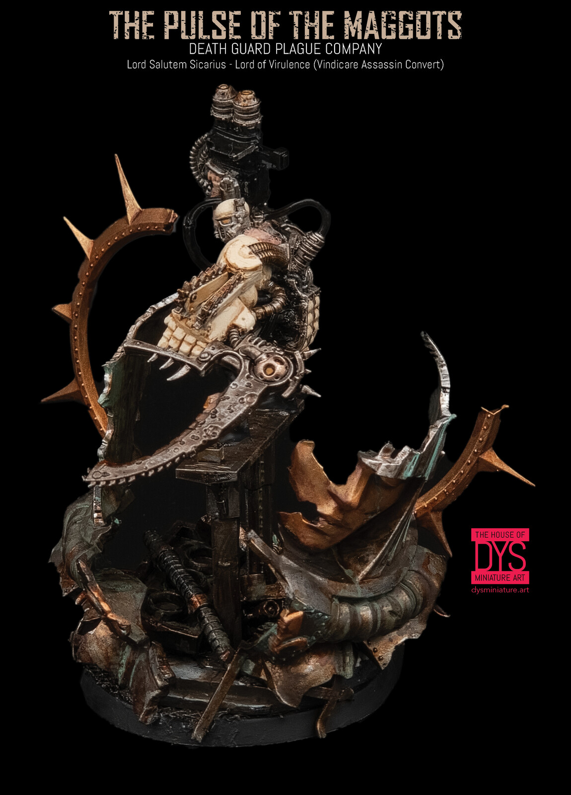 Lord Salutem Sicarius - Lord of Virulence (Vindicare Assassin Convert)