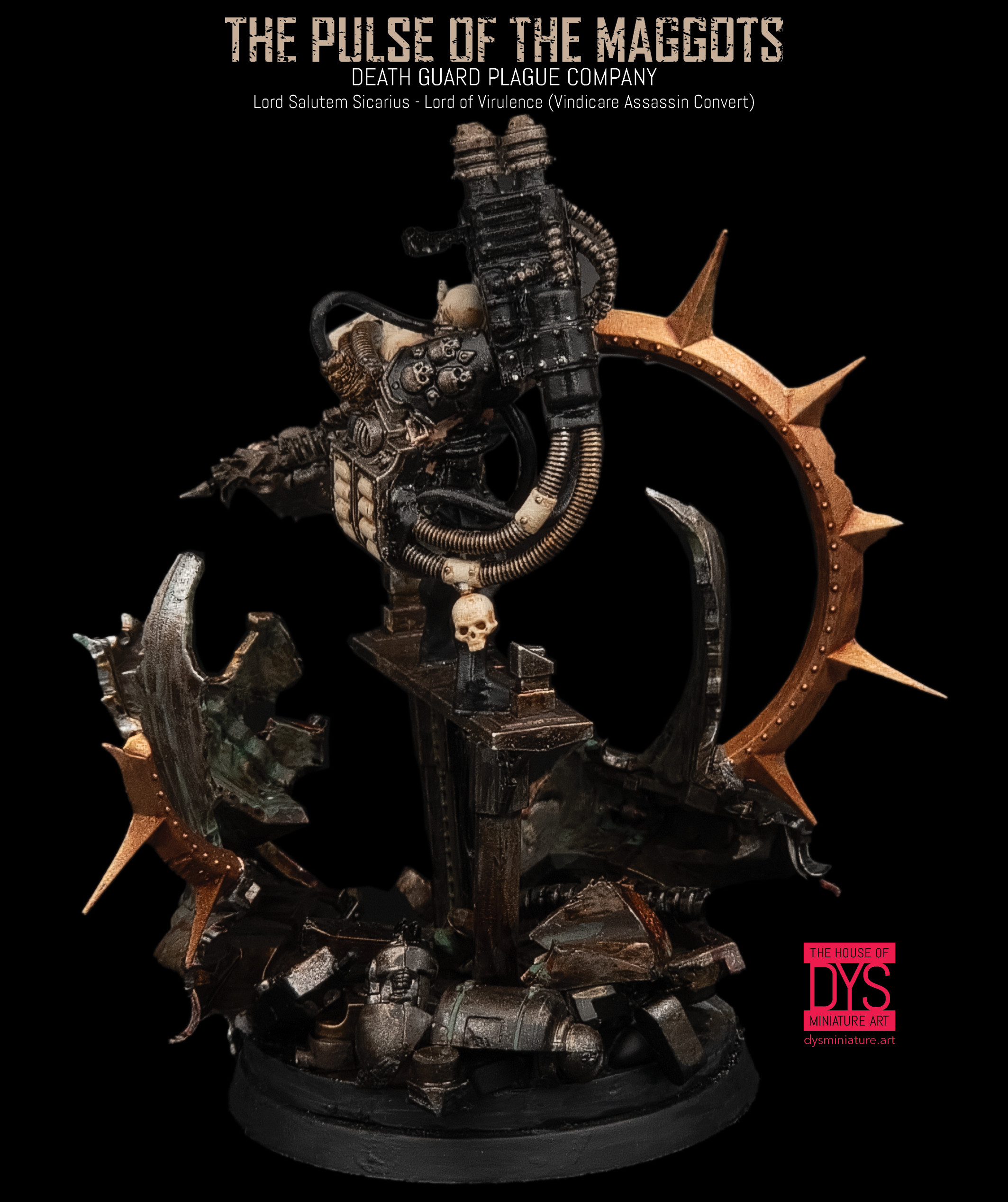 Lord Salutem Sicarius - Lord of Virulence (Vindicare Assassin Convert)