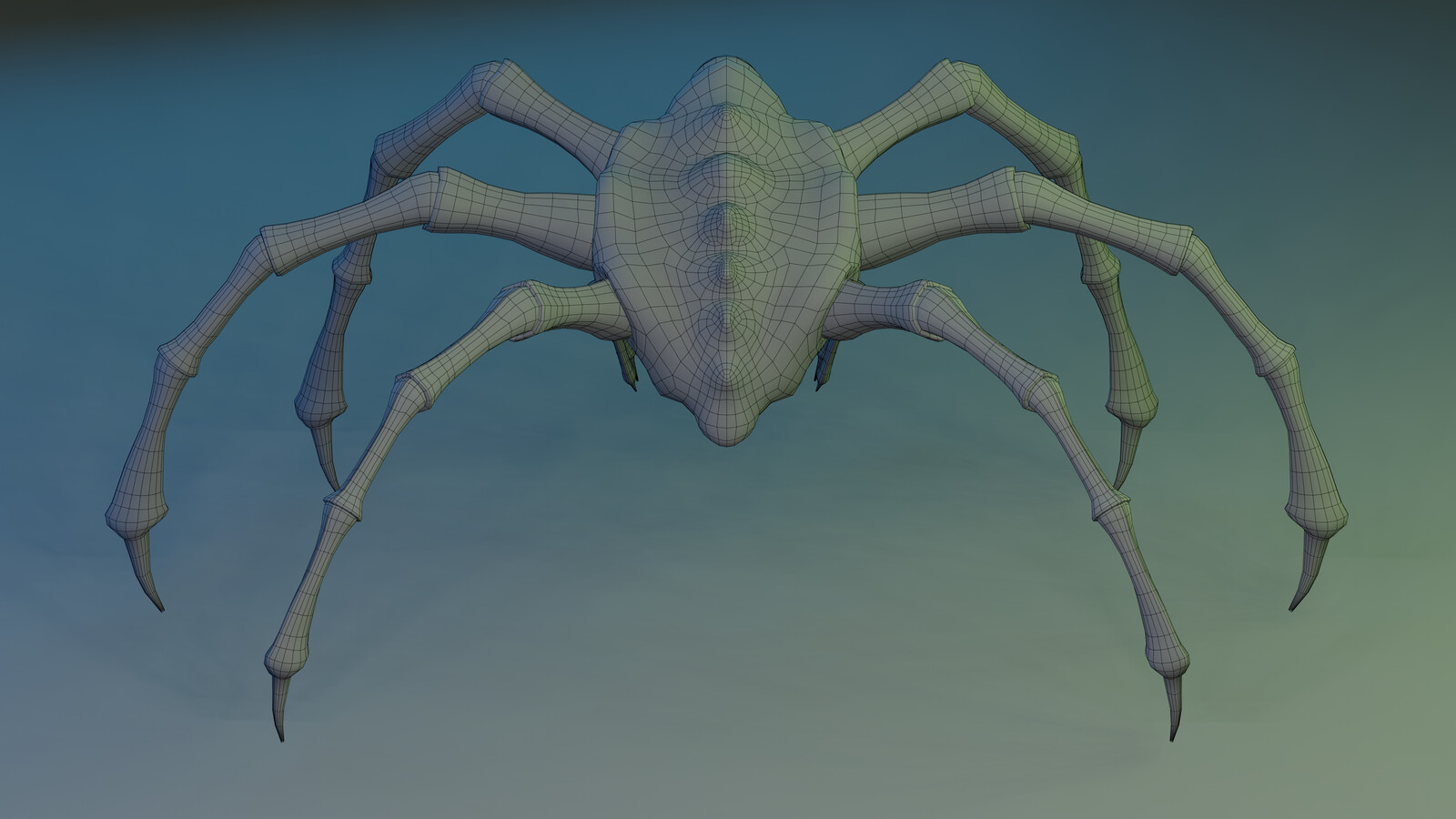 Back View Wire Frame