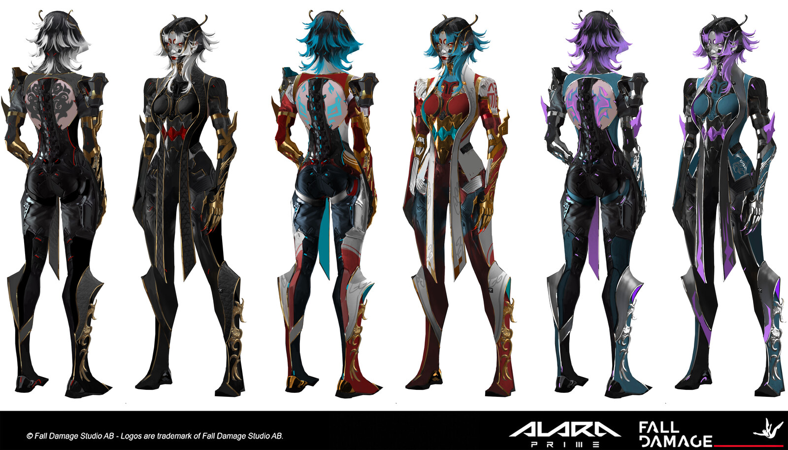 Ryoko high tier skin - color variations