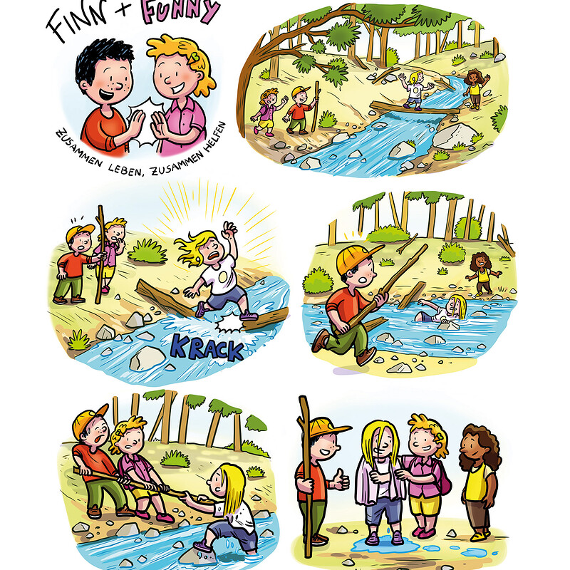 Finn & Funny Comics/Illustrations