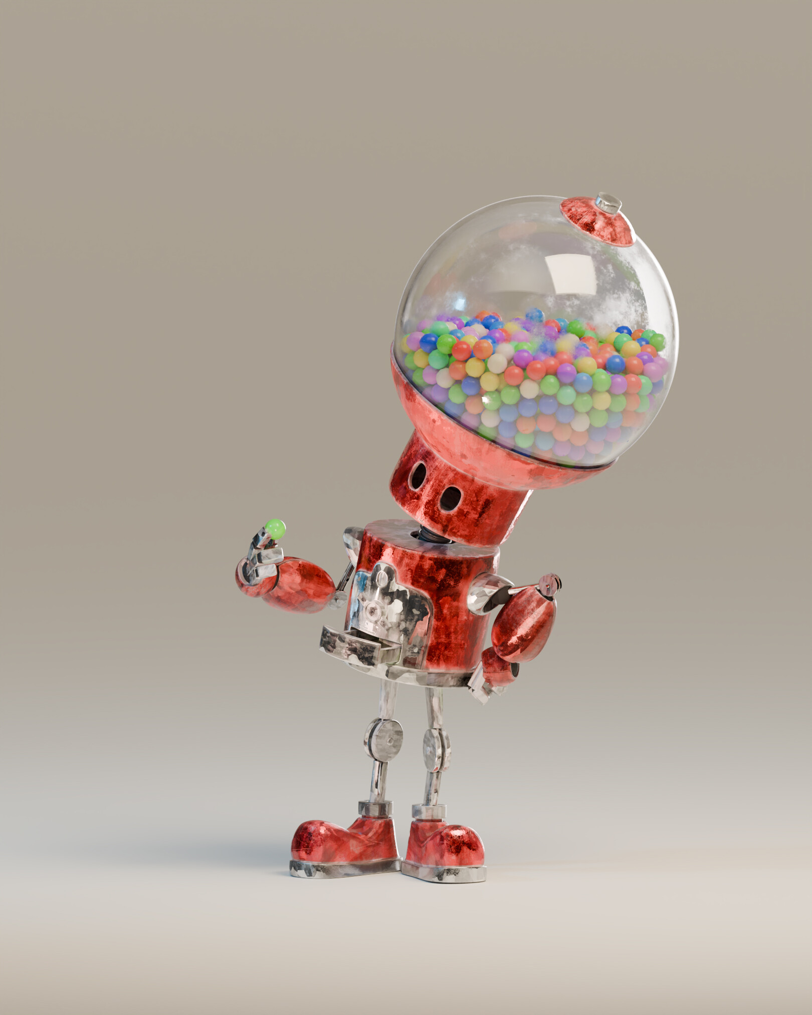 ArtStation - The Gumball Robot