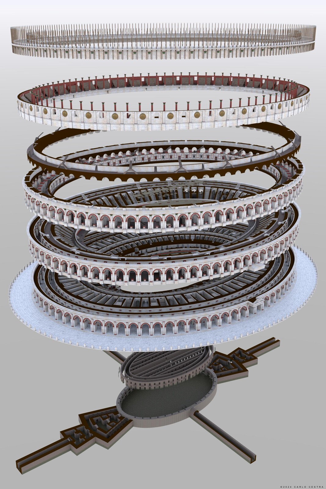 Horizontal sections