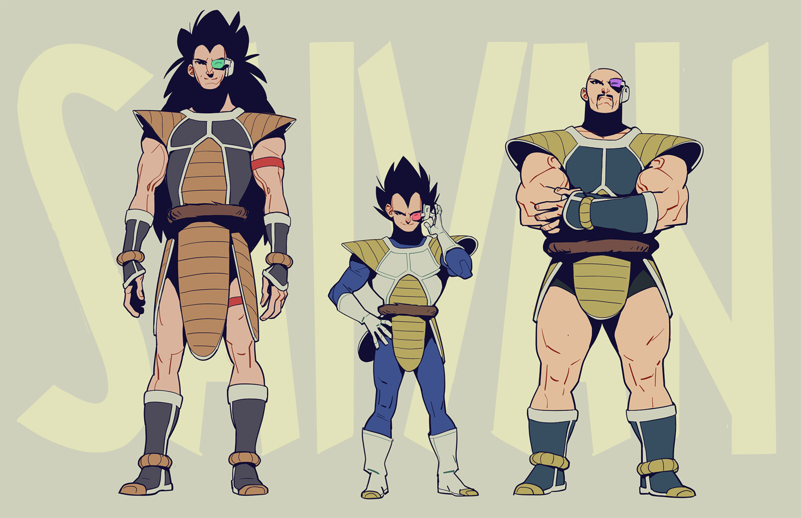 Saiyan Saga - DEM BOYZ