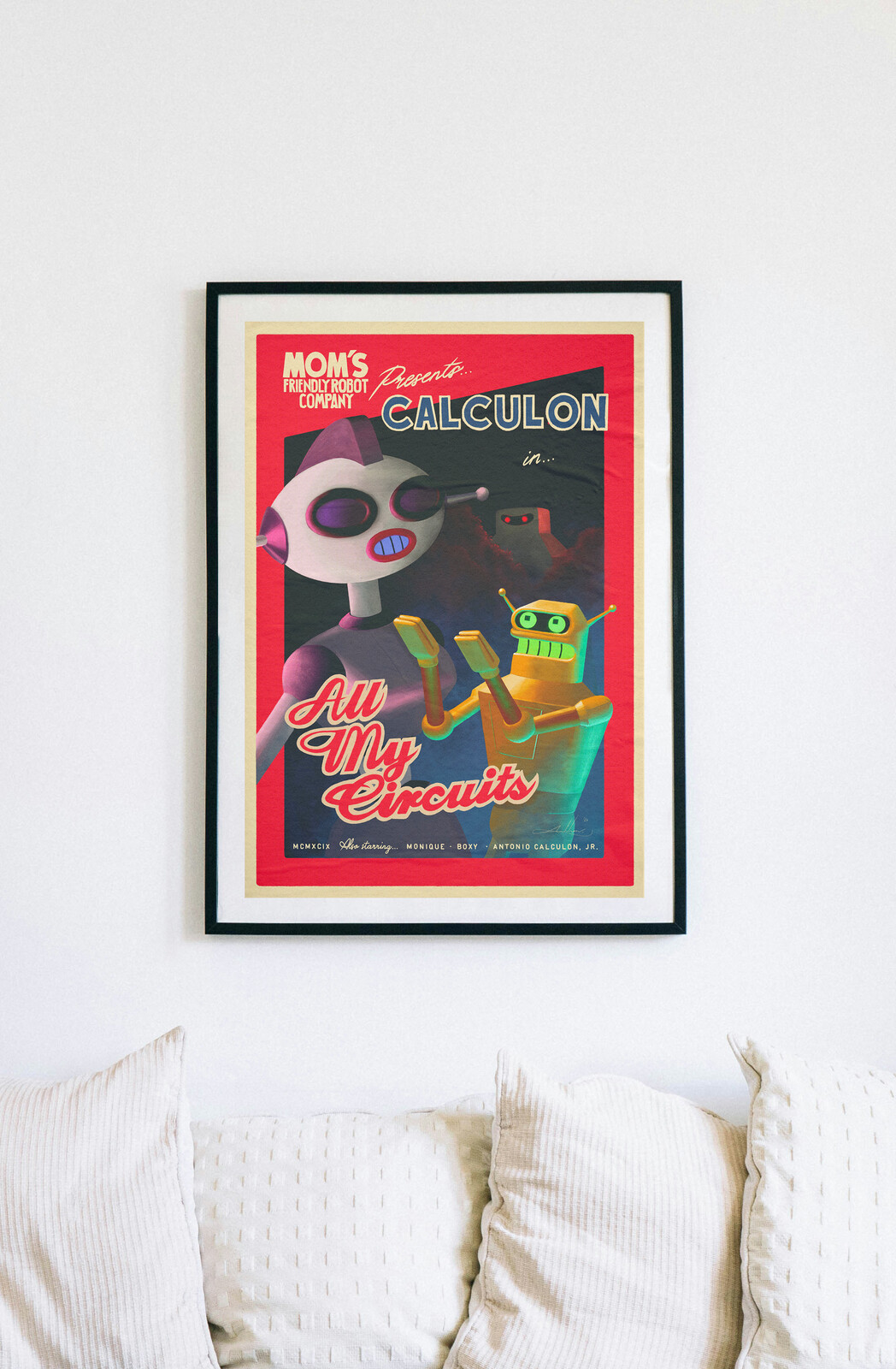 Framed mockup
