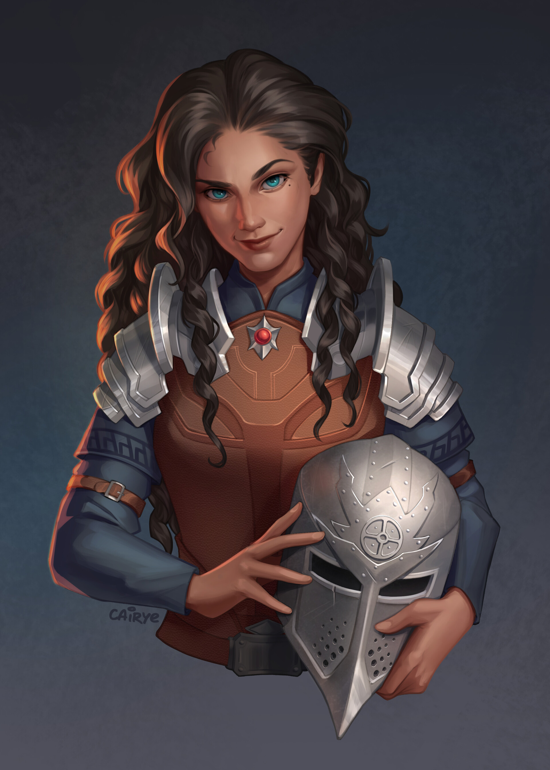 ArtStation - Elisabeth | Halfbody Commission