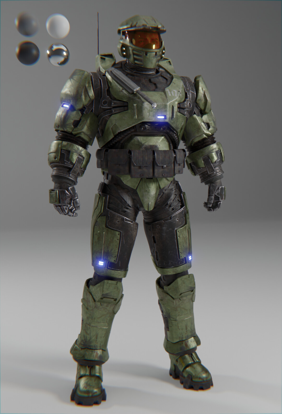 ArtStation - Halo i04 Eddie Smith Mk V