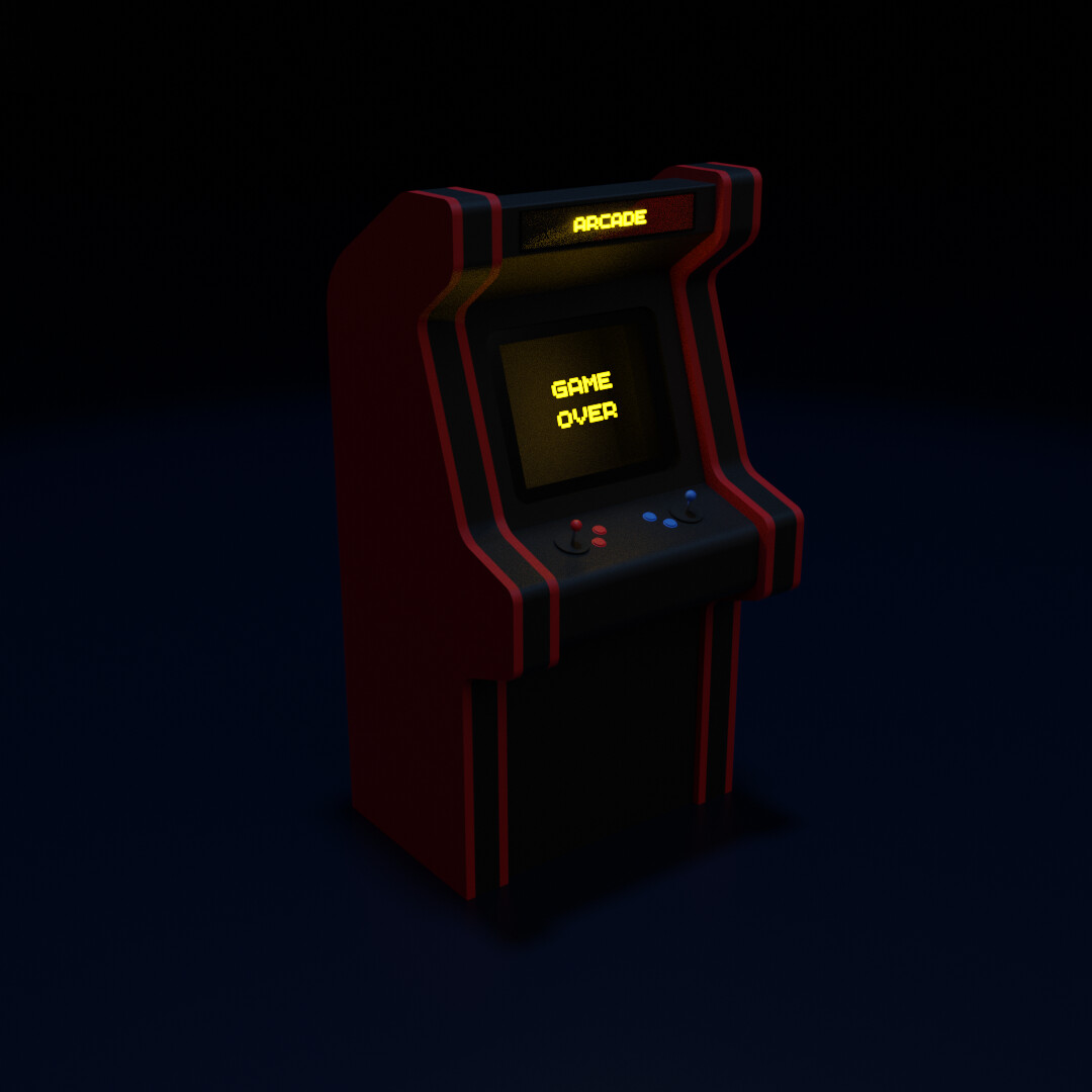 ArtStation - Arcade Machine