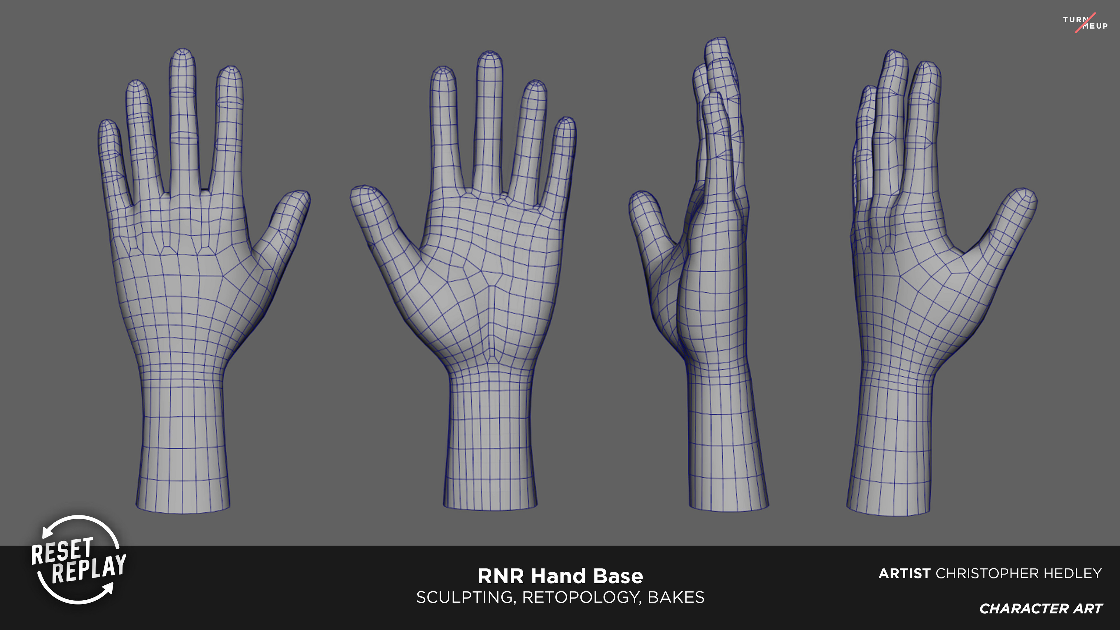 Retopologized and UV unwrapped with Maya
