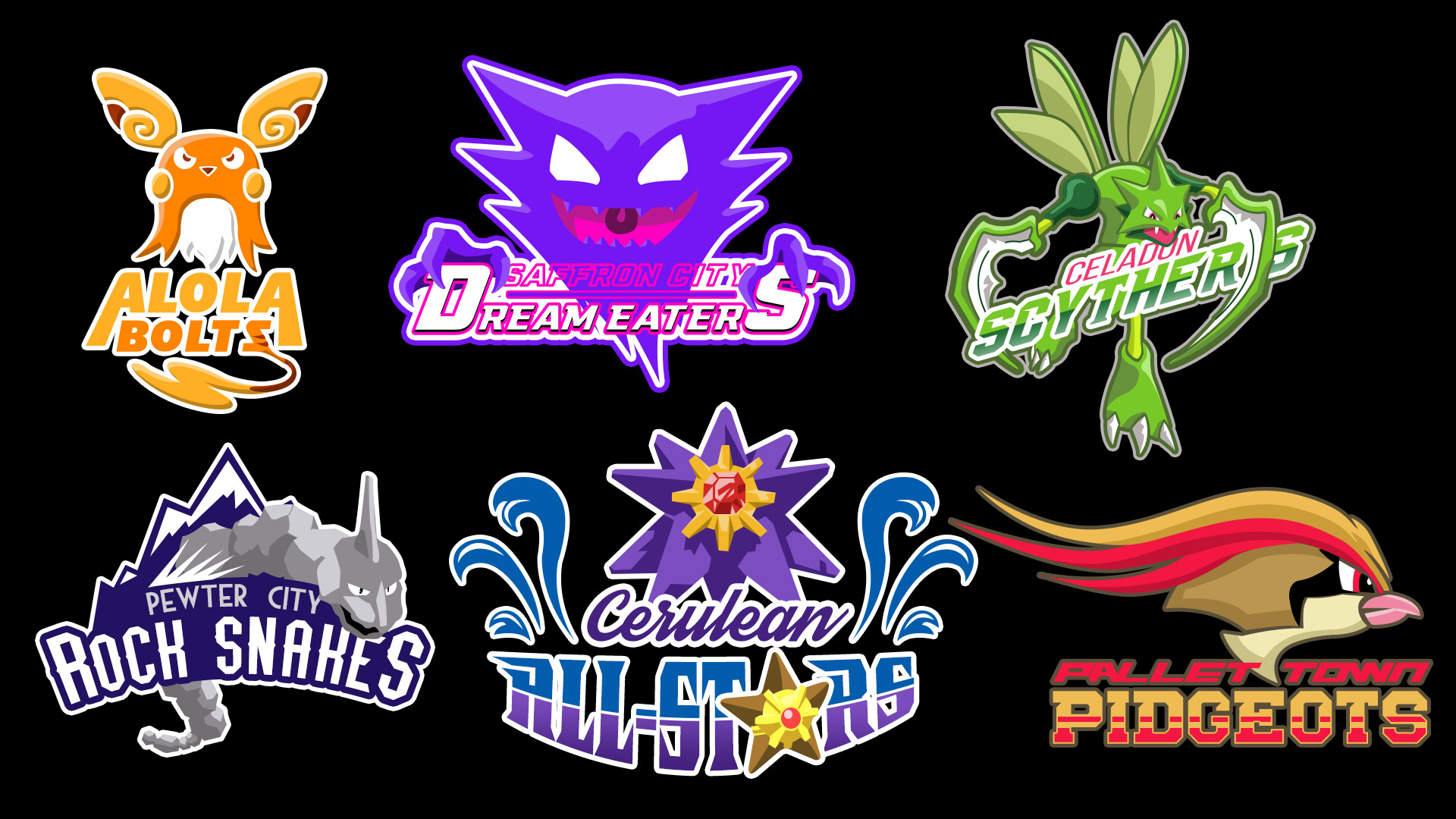 ArtStation - Pokemon Sports Teams, image size:1920x1080