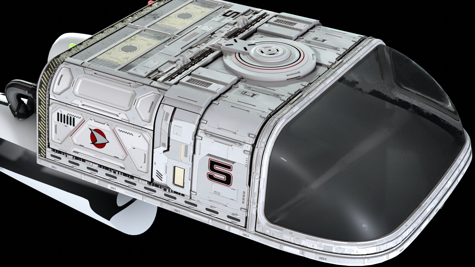 Dialed back a lot of the panel detailing and even redid a few.  Also started texturing.