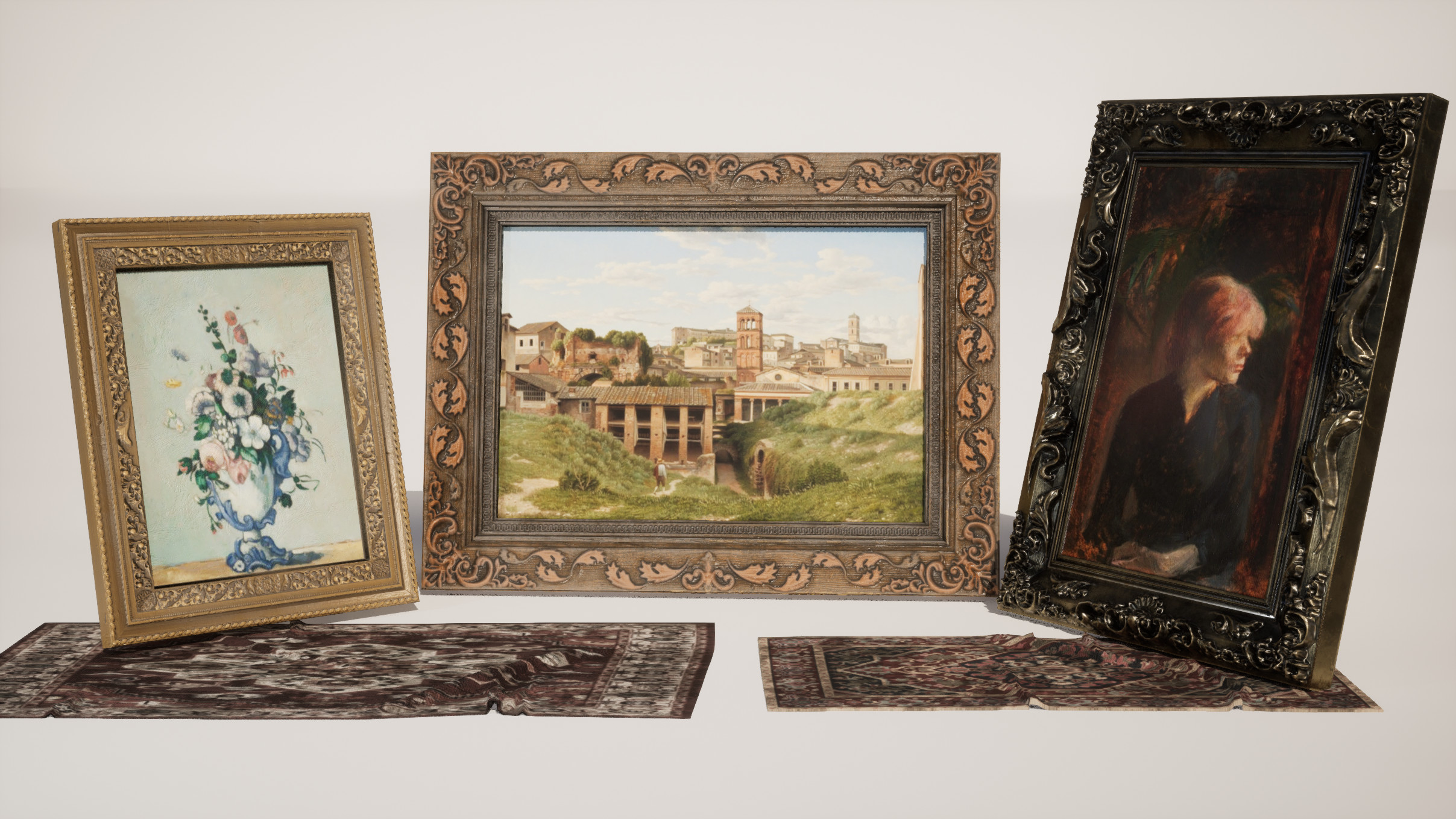 Large painting props.