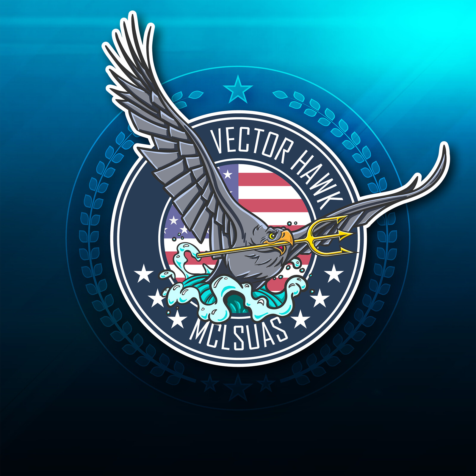 Vector Hawk Emblem