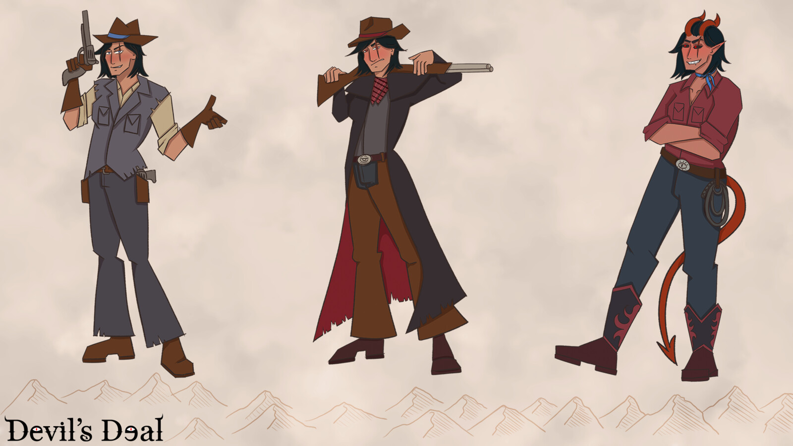 Devil's Deal Character Concepts 