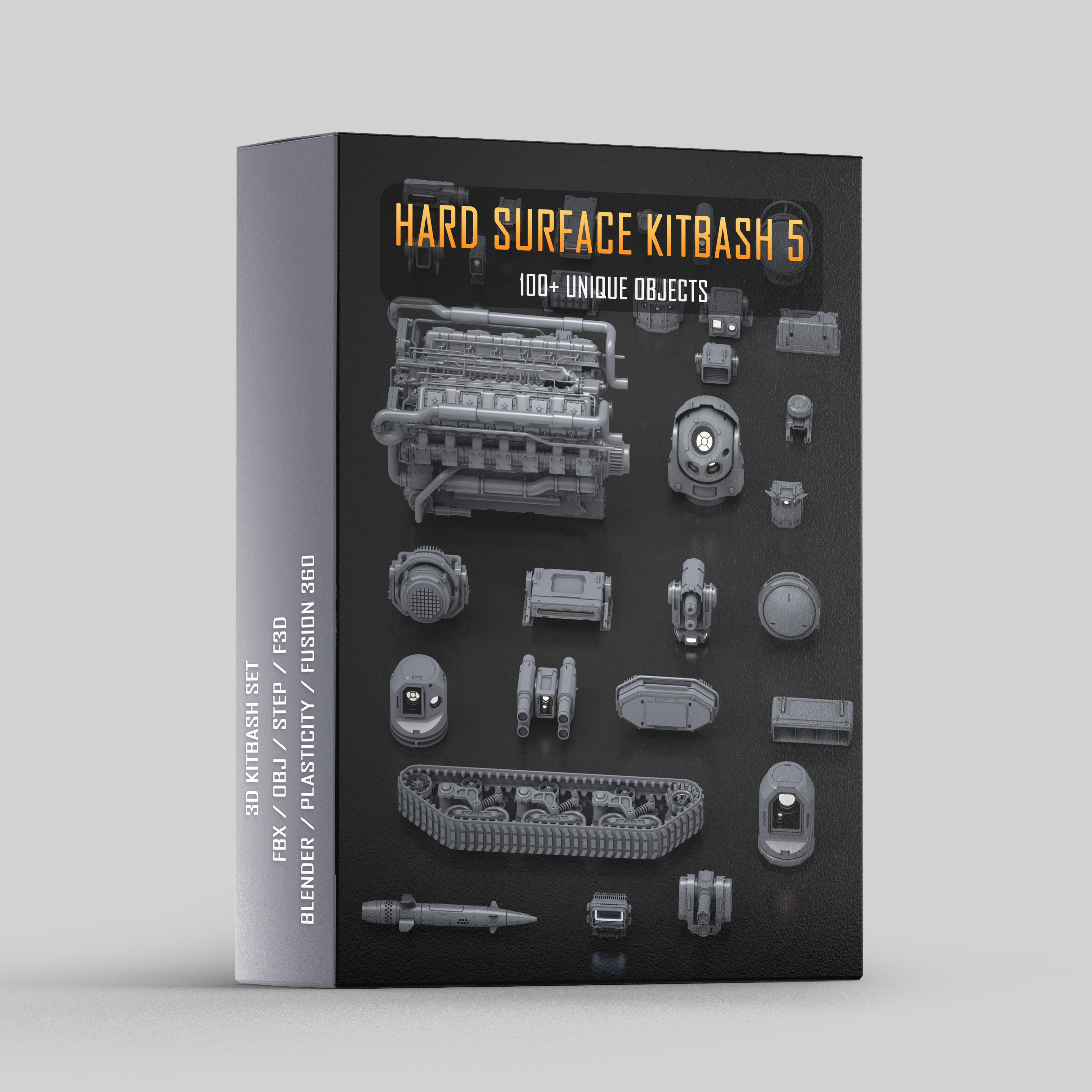 ArtStation - Hard Surface Kitbash Part 5