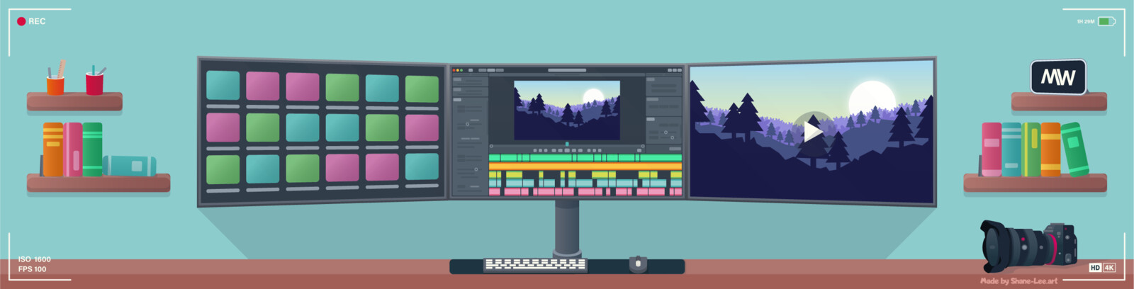Profile Banner for a Client (Video Editor)
