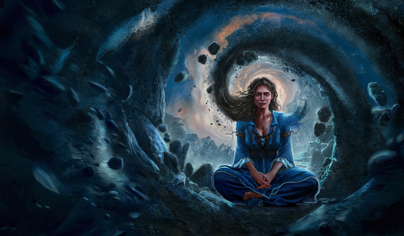 The Curse In Her Eyes -- Book Cover