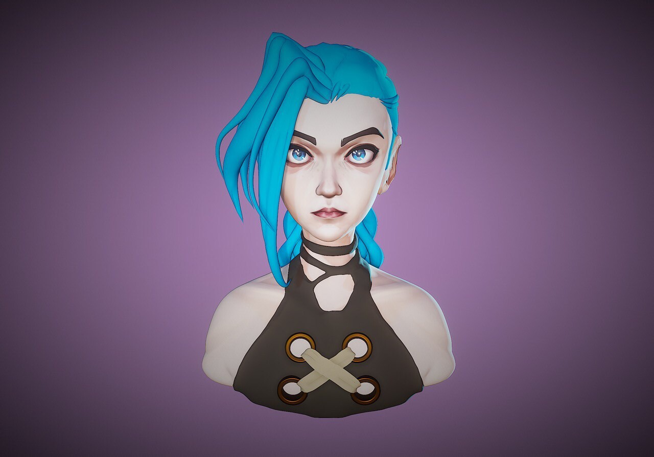 Powder/Jinx bust part 1
