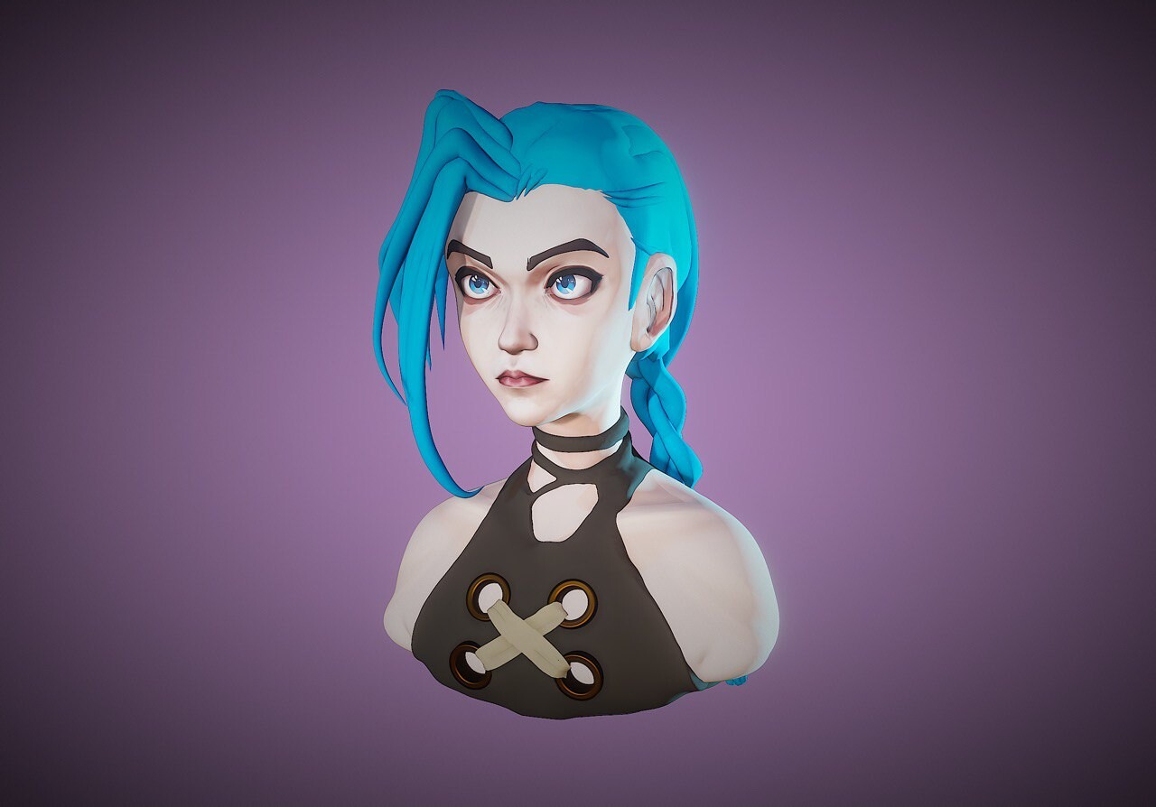 Powder/Jinx bust part 2