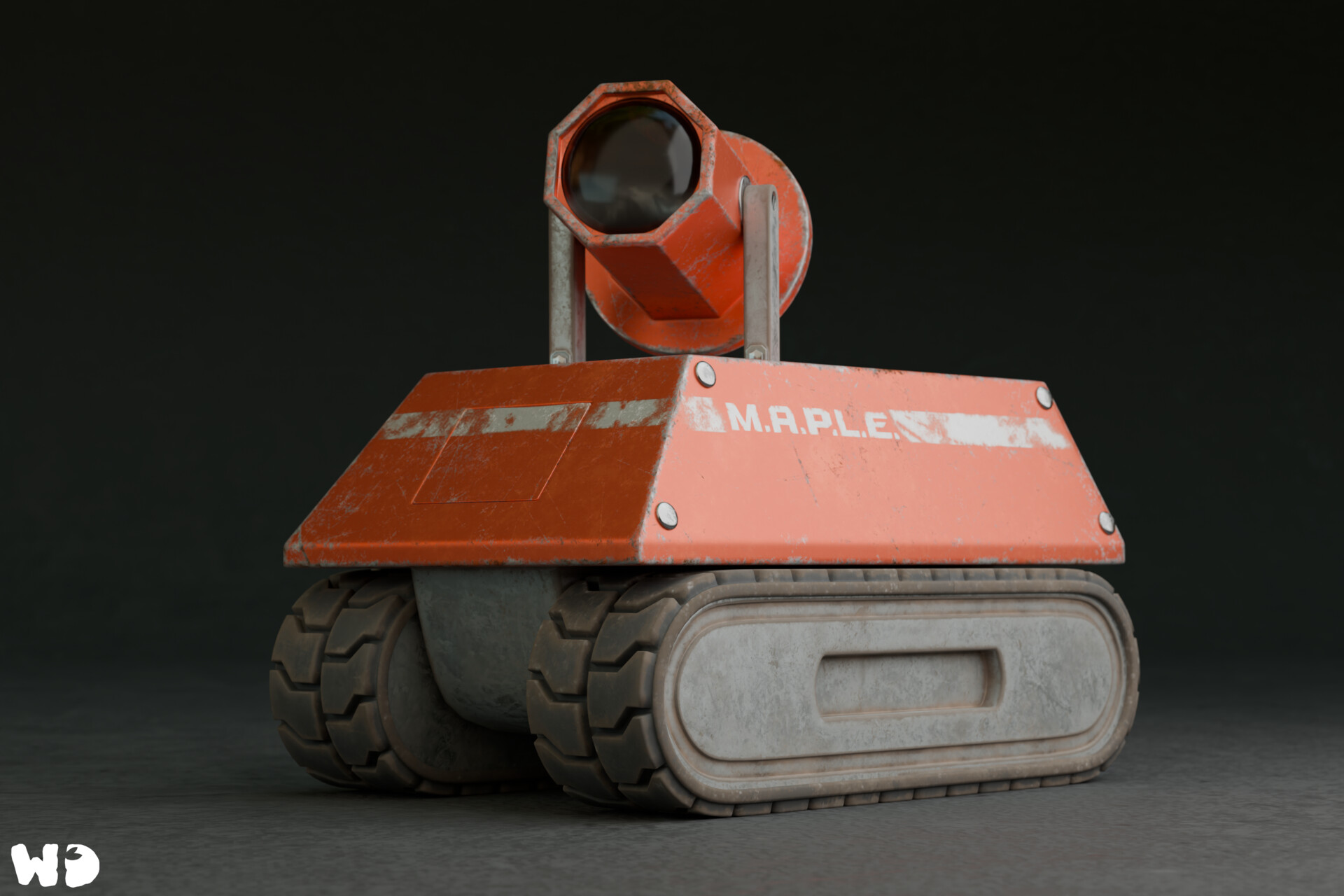 ArtStation - MAPLE Robot Character