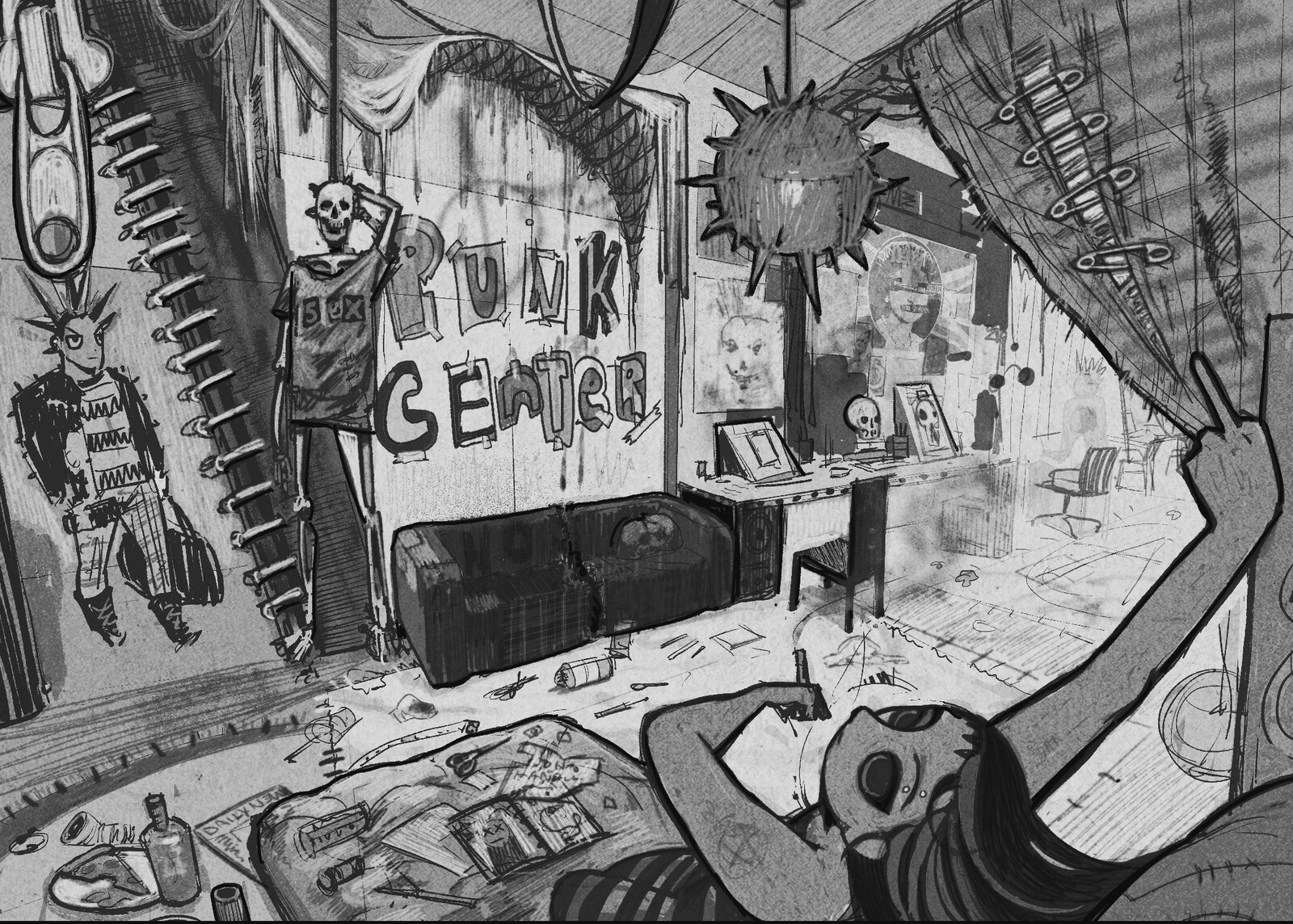 Punk ACCD Sketch