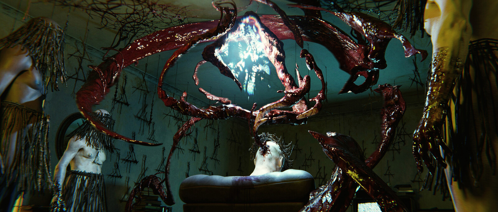 "When a void beyond time is opened, you expect the world to remonstrate. The world—the physical world, that is—will be devastated. You imagine chaos. Flies and locusts."