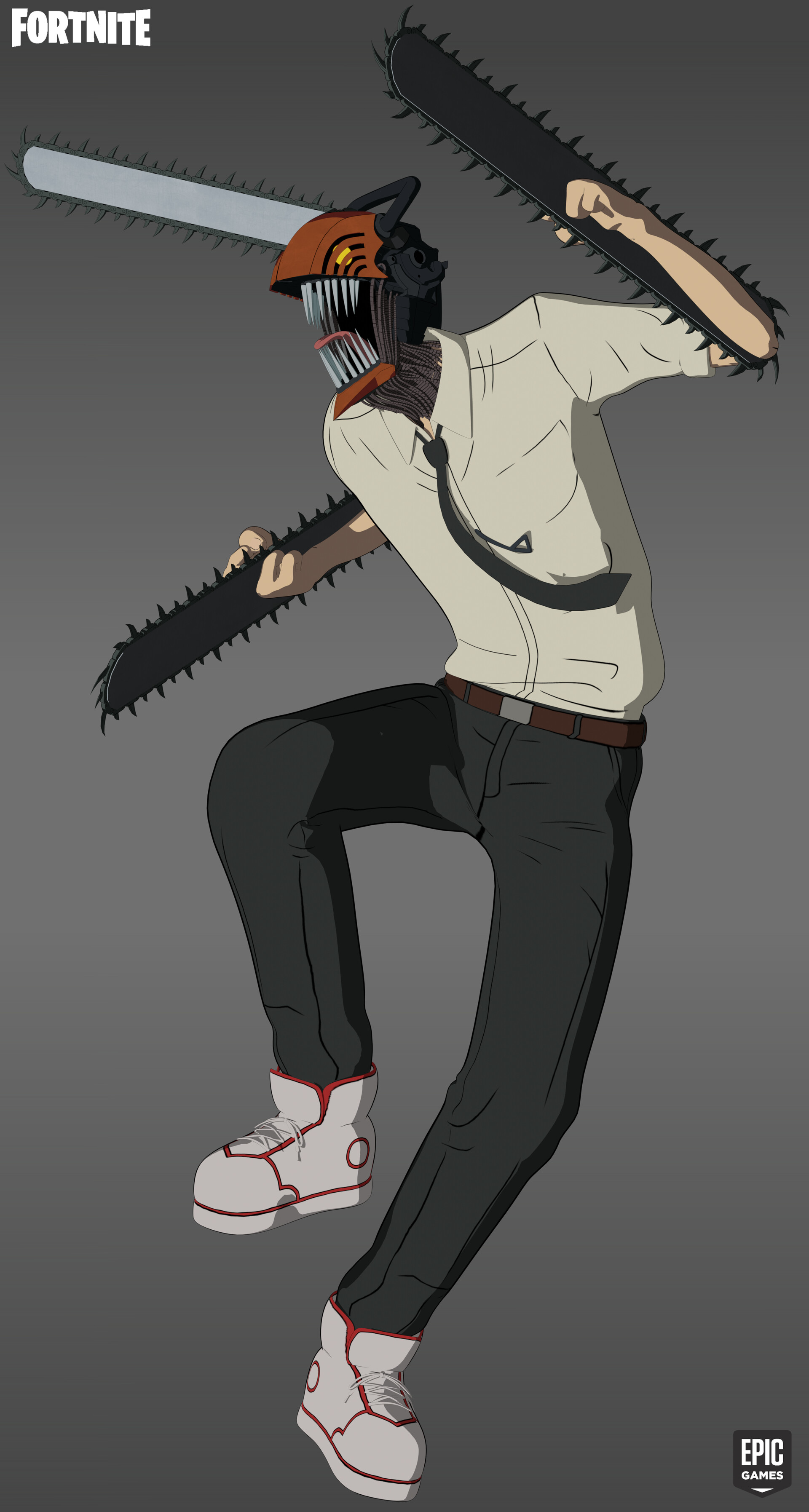 ArtStation - Chainsaw Man Concept (Fortnite)