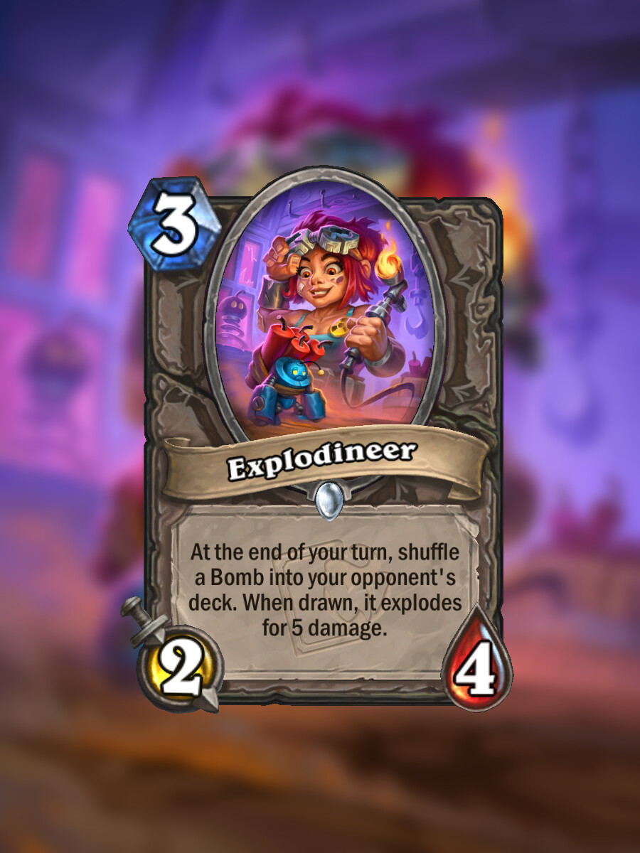 Explodineer Card