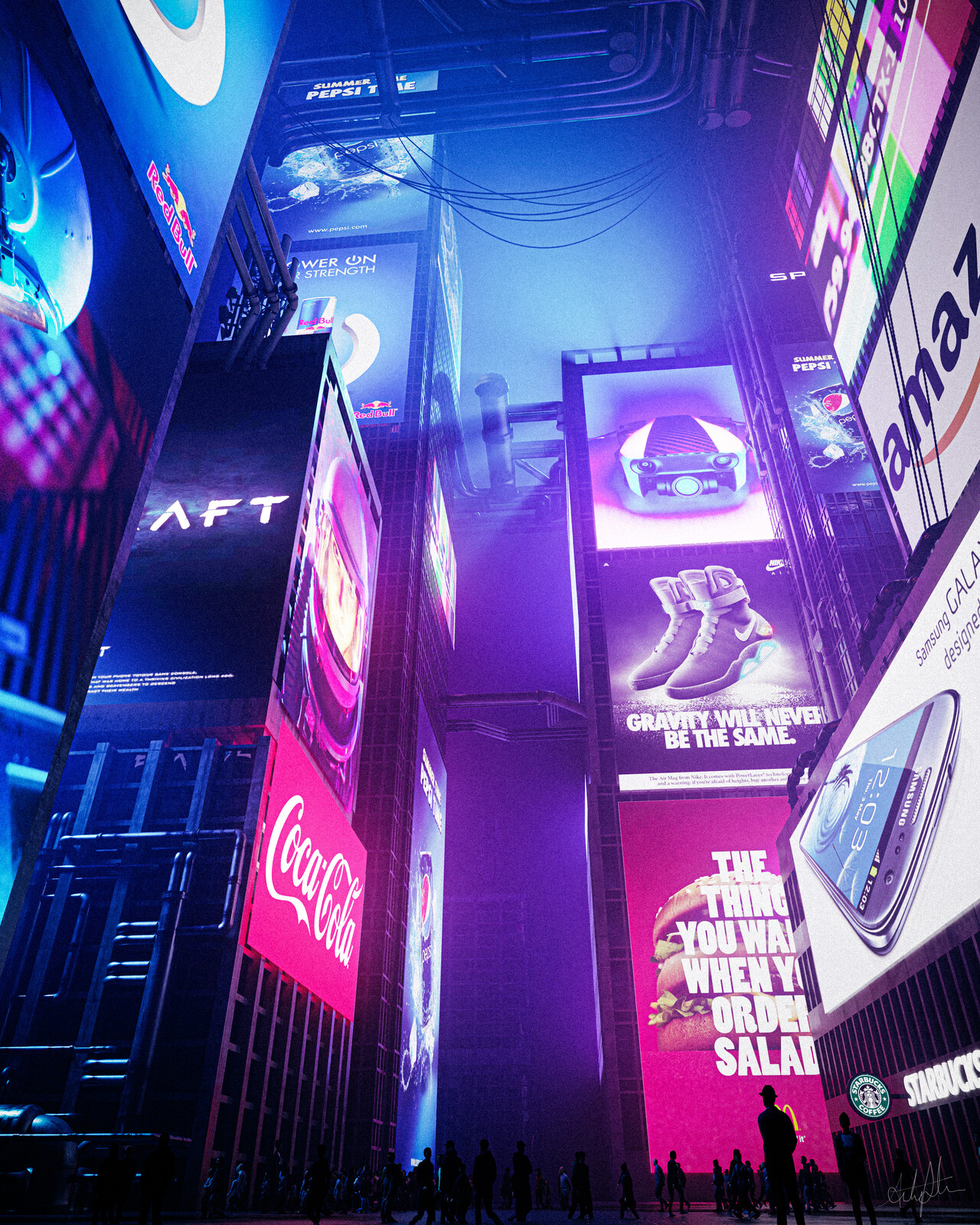 Futuristic city