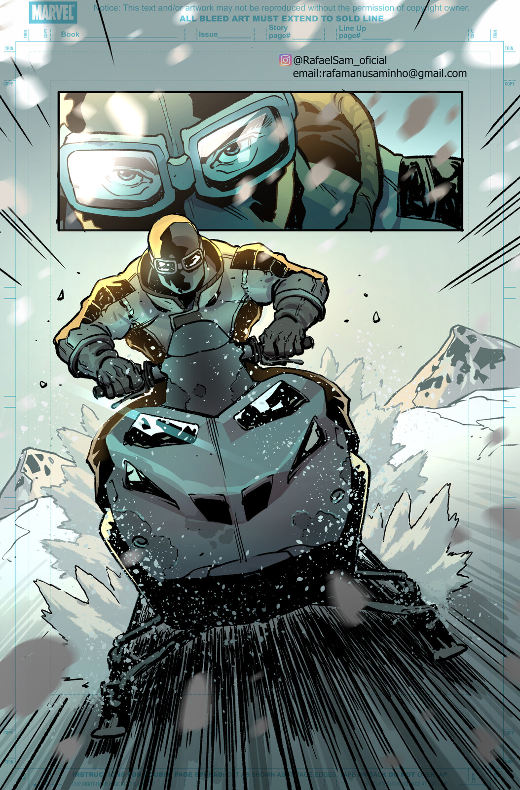 Samplepage  1 wolverine page test Rafael Sam