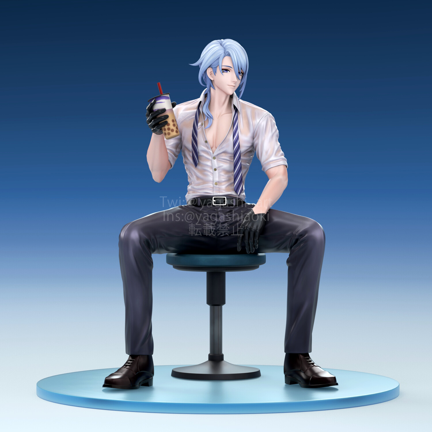 原神 Hoyofair 2024レンチキュラーカー ド 神里綾人 - メルカリ