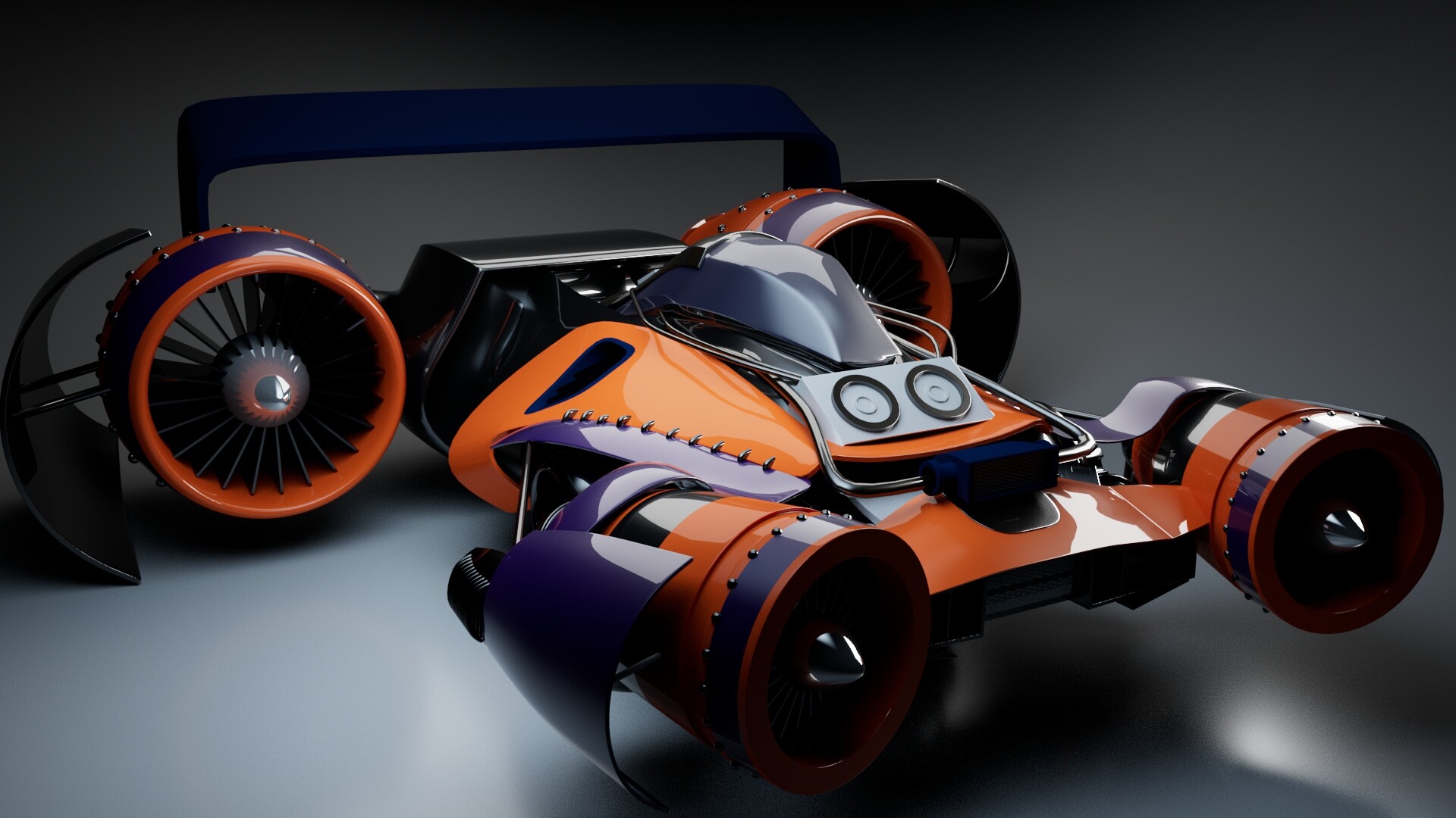 ArtStation - Space Racing Machine