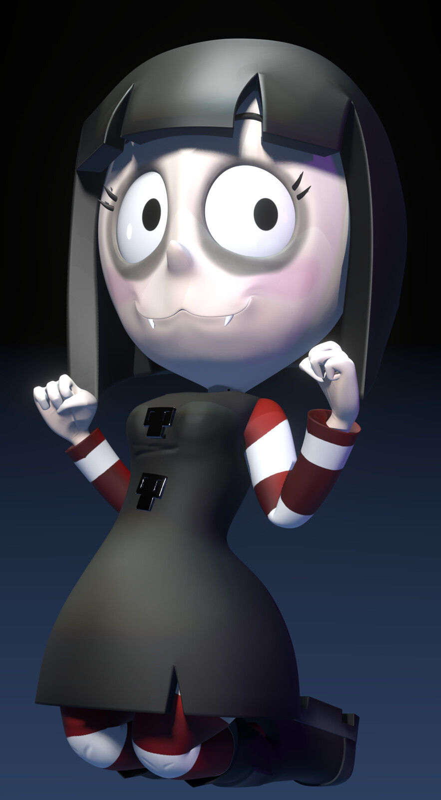 Samantha the Cute Little Vampire