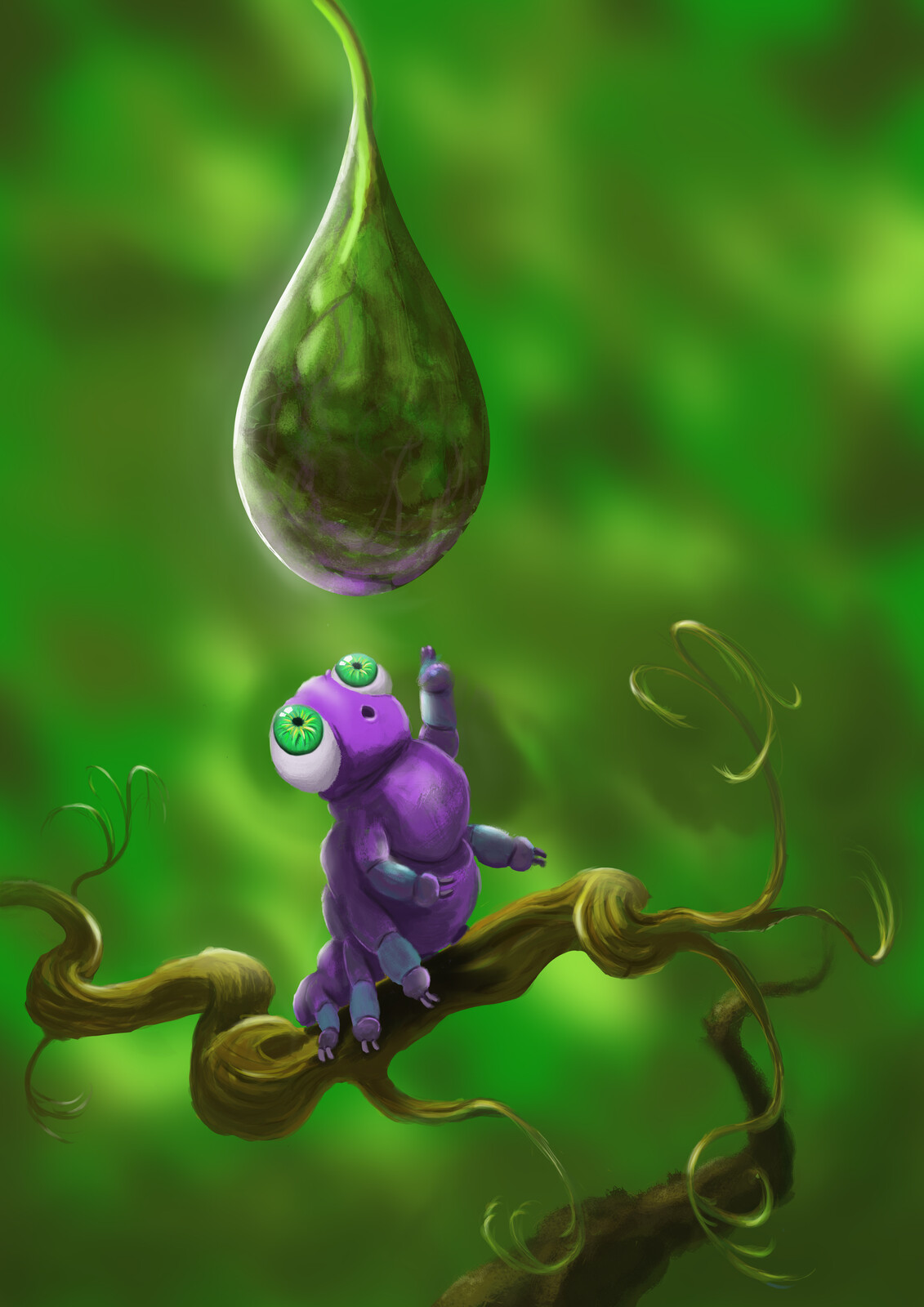 the caterpillar