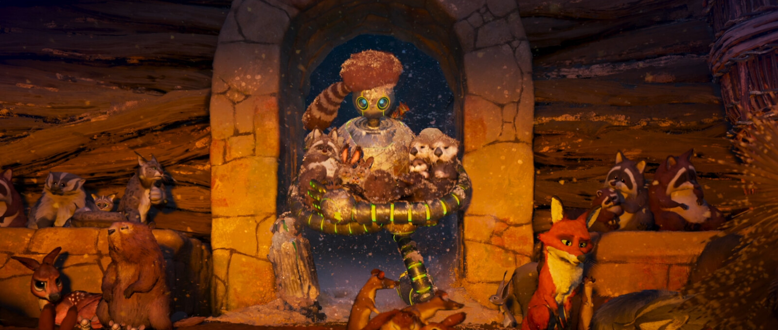 Responsible for snow texturing, look development, and scattering integration with the floor.