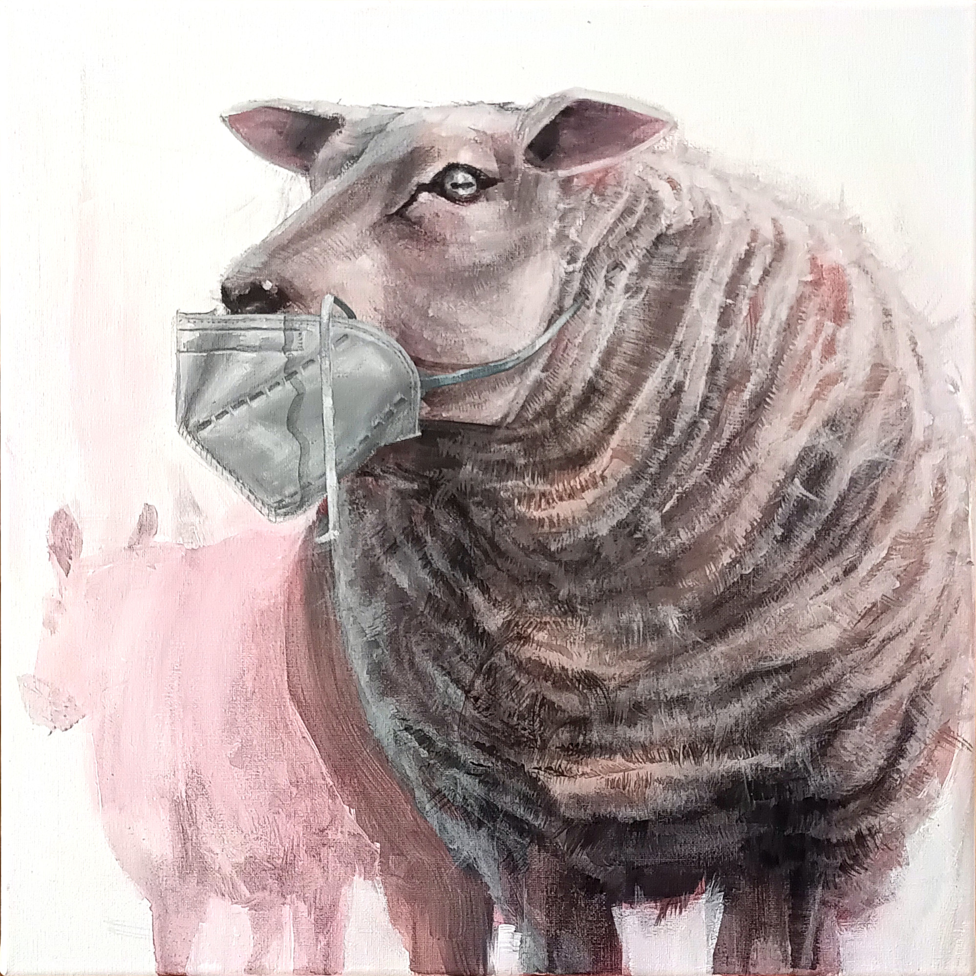 Acryl, Canvas, 40x40cm 