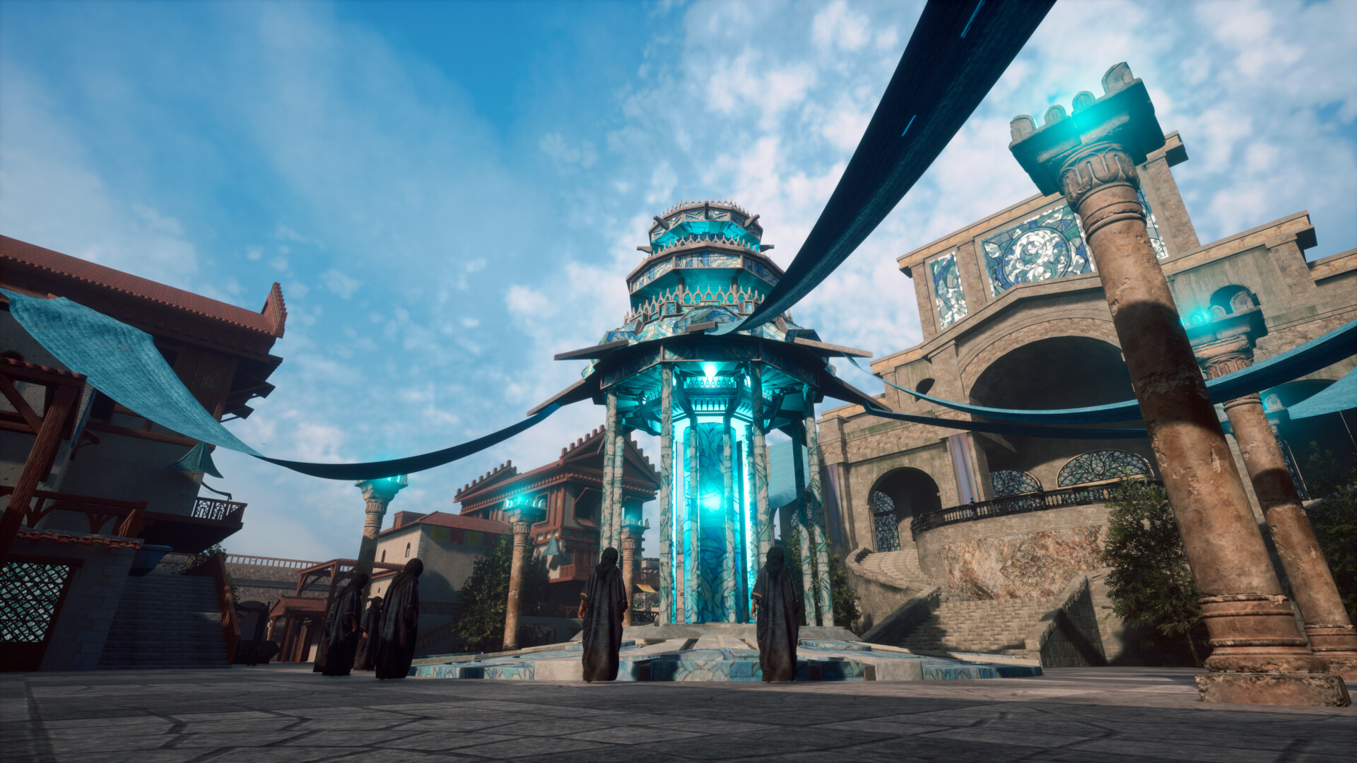 ArtStation - A magical summoning altar, performing rituals to gain energy.