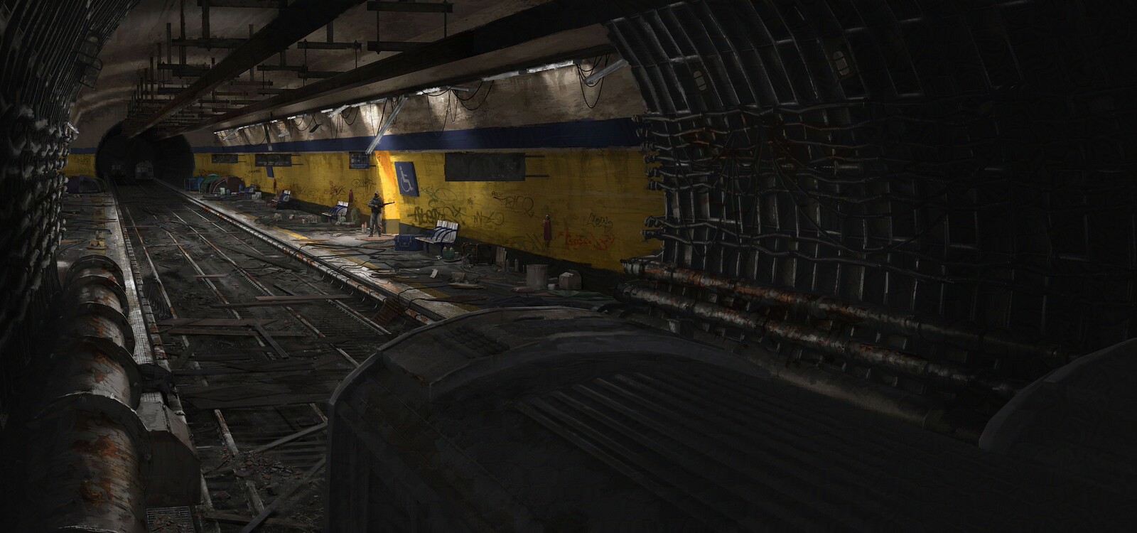 Post apocalyptic Metro