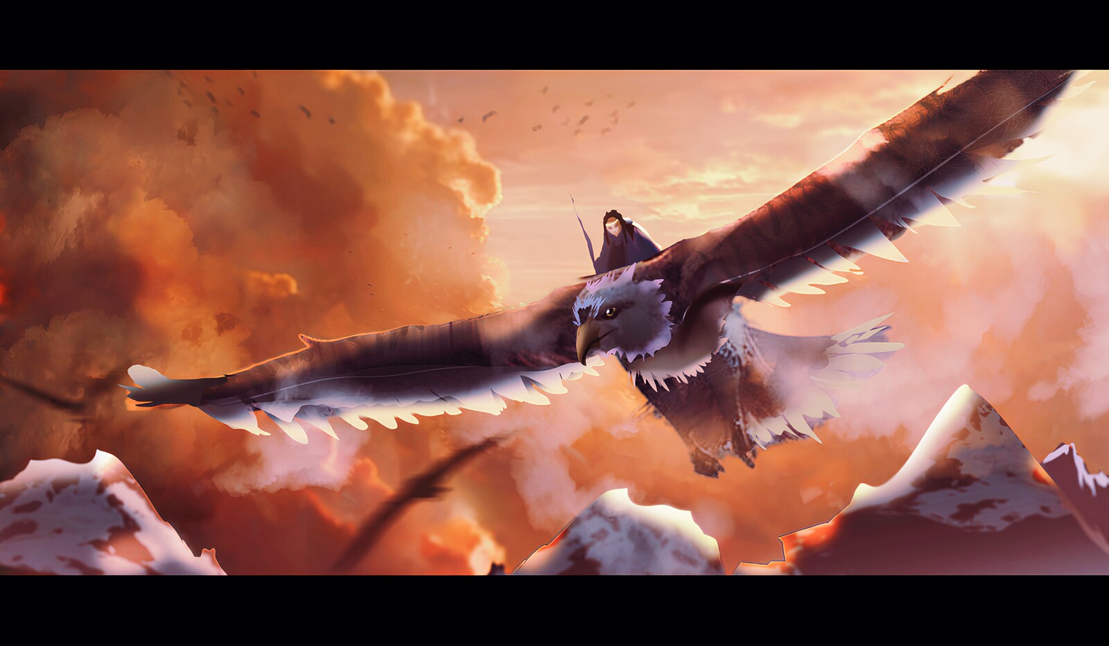 Middle Earth rise of Eagle  LOTR