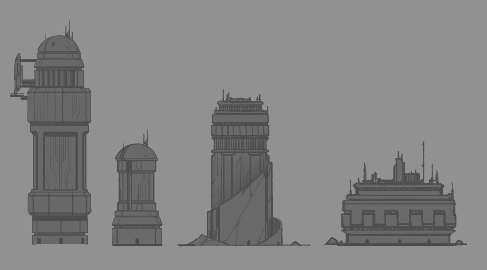 Sci-Fi Towers