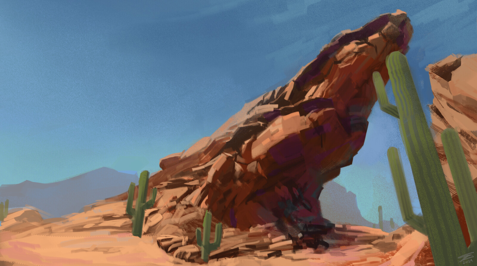 Desert Rock Formation