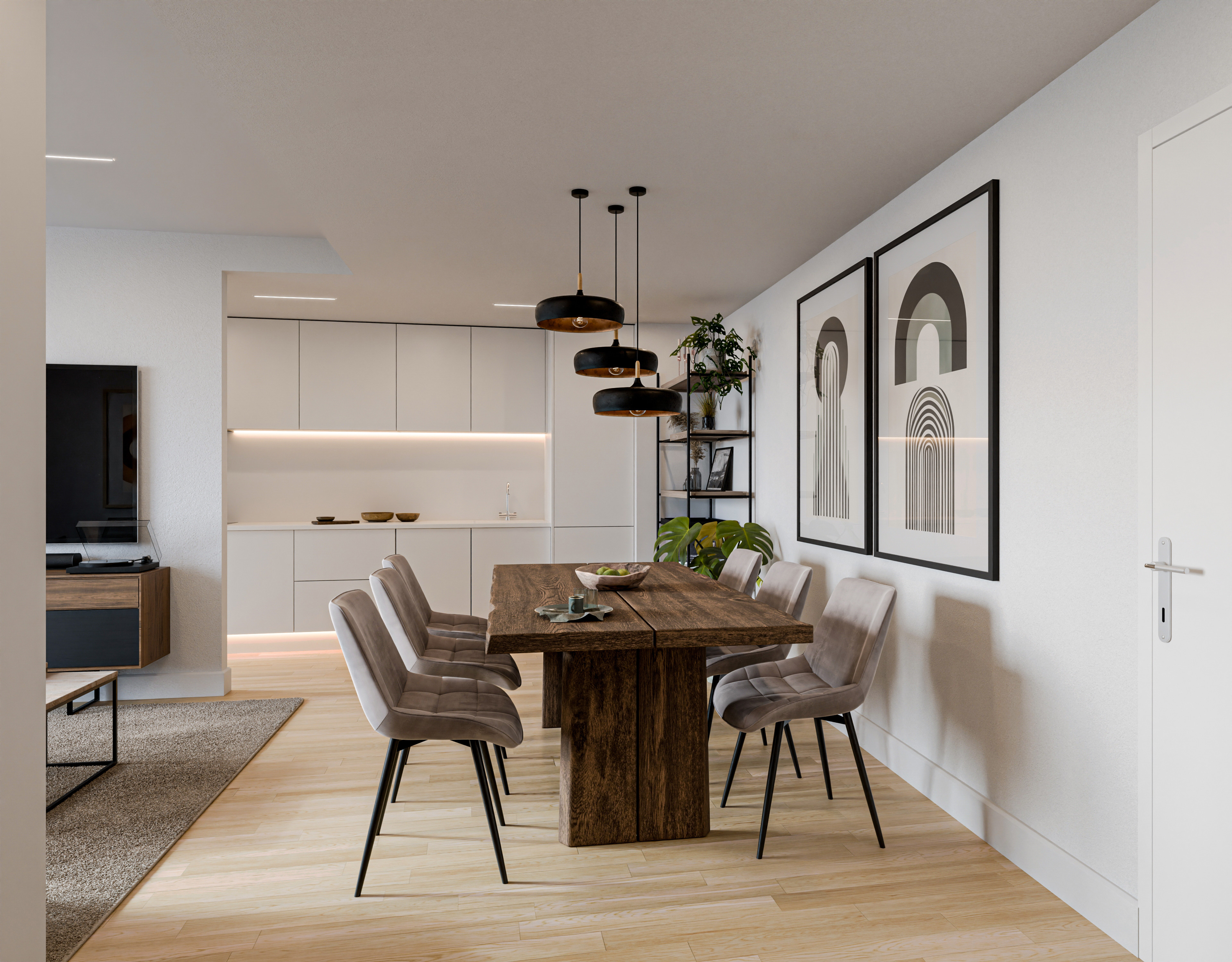 Dining room shot.